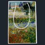 Vincent van Gogh - Flowering Garden Medium Gift Bag<br><div class="desc">Flowering Garden - Vincent van Gogh,  Oil on Canvas,  1888,  Arles</div>