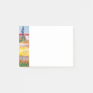 Vincent Van Gogh Flowering Garden Post-it Notes