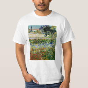 Vincent van Gogh - Flowering Garden T-Shirt