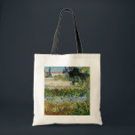 Vincent van Gogh - Flowering Garden Tote Bag<br><div class="desc">Flowering Garden - Vincent van Gogh,  Oil on Canvas,  1888,  Arles</div>