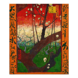 Vincent van Gogh - Flowering Plum Orchard Photo Print