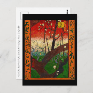 Vincent van Gogh - Flowering Plum Tree Postcard