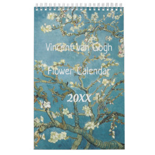 Vincent van Gogh Flowers Calendar