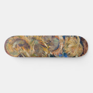 Vincent van Gogh - Four Cut Sunflowers Skateboard