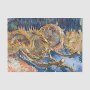 Vincent van Gogh - Four Cut Sunflowers Tissue Paper