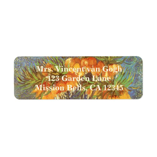 Vincent van Gogh - Fritillaries in a Copper Vase (Front)