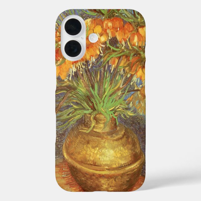 Vincent van Gogh - Fritillaries in a Copper Vase Case-Mate iPhone Case (Back)
