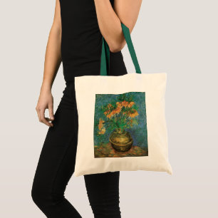 Vincent van Gogh - Fritillaries in a Copper Vase Tote Bag