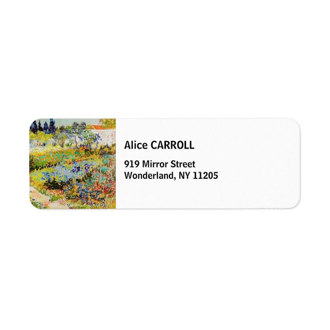 Vincent van Gogh - Garden at Arles (Front)