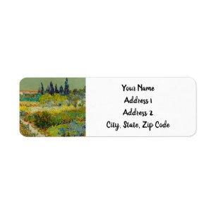 Vincent Van Gogh Garden at Arles