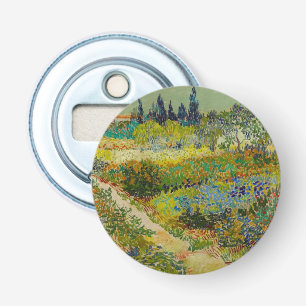 Vincent Van Gogh Garden at Arles Bottle Opener