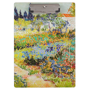 Vincent van Gogh - Garden at Arles Clipboard
