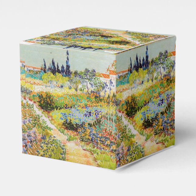 Vincent van Gogh - Garden at Arles Favour Box (Front Side)