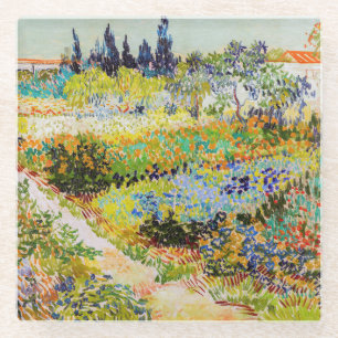 Vincent van Gogh - Garden at Arles Glass Coaster