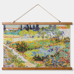 Vincent van Gogh - Garden at Arles Hanging Tapestry
