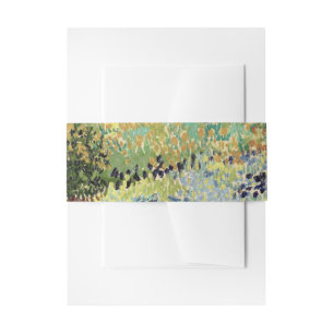 Vincent Van Gogh Garden at Arles Invitation Belly Band