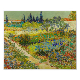 Vincent Van Gogh Garden at Arles Photo Print