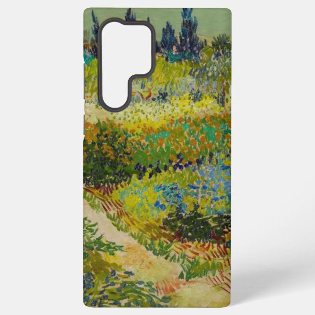 Vincent Van Gogh Garden at Arles Samsung Galaxy S22 Ultra Case (Back)