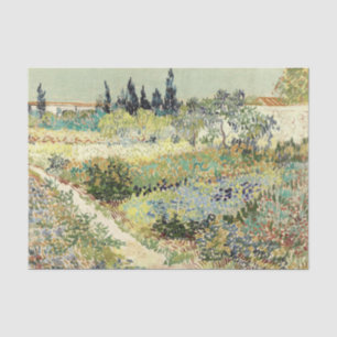 Vincent Van Gogh Garden at Arles Tissue Paper