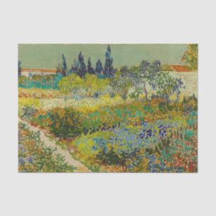 Vincent Van Gogh Garden at Arles Tissue Paper