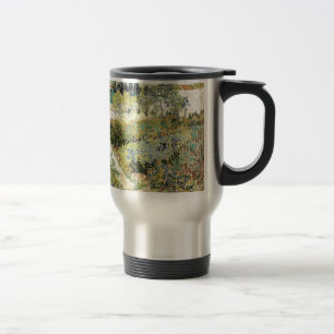 Vincent Van Gogh Garden at Arles Travel Mug