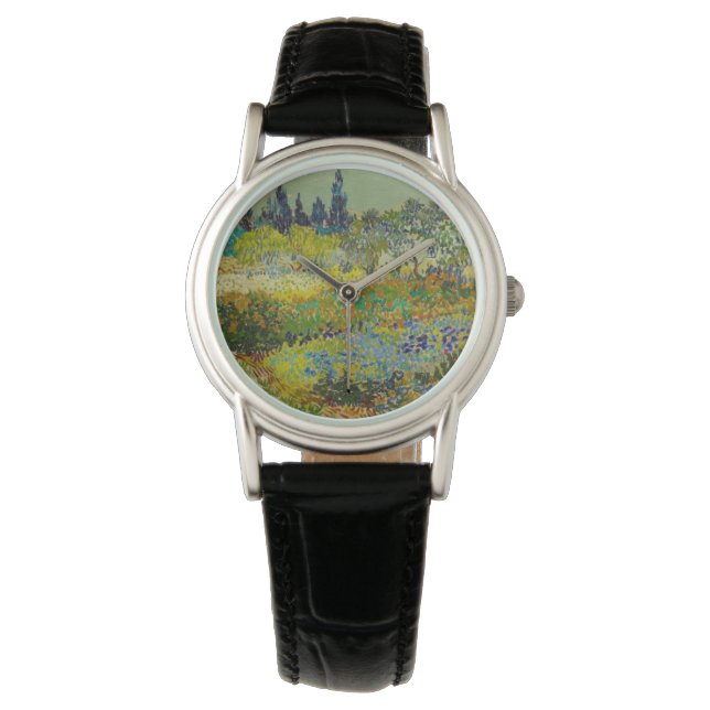 Vincent Van Gogh Garden at Arles Watch (Front)