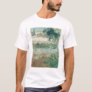 Vincent van Gogh   Garden in Bloom, Arles, 1888 T-Shirt