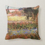 Vincent Van Gogh Garden of Flowers Cushion<br><div class="desc">Vincent Van Gogh Garden of Flowers Throw Pillow</div>