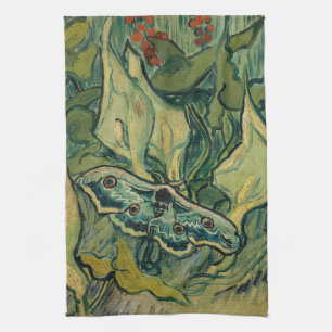 Vincent van Gogh - Giant Peacock Moth Tea Towel