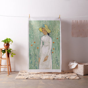 Vincent van Gogh - Girl in White Fabric