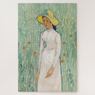 Vincent van Gogh - Girl in White Jigsaw Puzzle