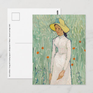 Vincent van Gogh - Girl in White Postcard