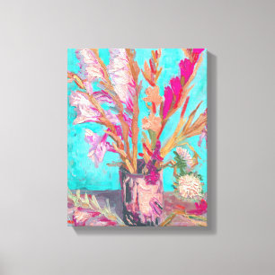 vincent van gogh gladiolus portrait fine art canvas print