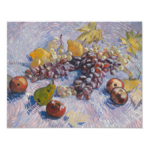 Vincent van Gogh - Grapes, Lemons, Pears, Photo Print