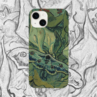 Vincent van Gogh - Great Peacock Moth iPhone 15 Case