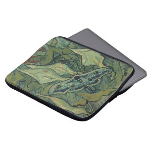Vincent van Gogh - Great Peacock Moth Laptop Sleeve