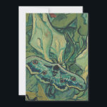 Vincent Van Gogh - Great Peacock Moth Thank You Card<br><div class="desc">Vincent Van Gogh - Great Peacock Moth</div>