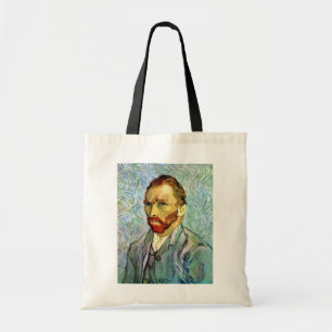 Vincent Van Gogh - Green Self-Portrait Fine Art Tote Bag
