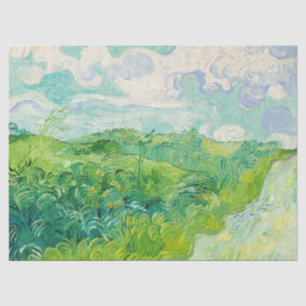 Vincent van Gogh - Green Wheat Field, Auvers Tissue Paper