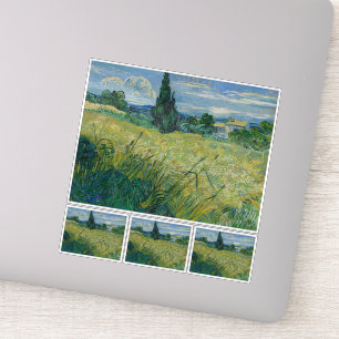 Vincent Van Gogh, Green Wheat Field with Cypress