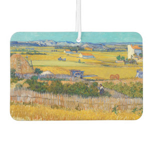 Vincent van Gogh - Harvest at La Crau Car Air Freshener