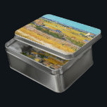 Vincent van Gogh - Harvest at La Crau Jigsaw Puzzle<br><div class="desc">Harvest at La Crau,  with Montmajour in the Background - Vincent van Gogh,  1888</div>