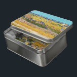 Vincent van Gogh - Harvest at La Crau Jigsaw Puzzle<br><div class="desc">Harvest at La Crau,  with Montmajour in the Background - Vincent van Gogh,  1888</div>
