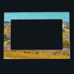 Vincent van Gogh - Harvest at La Crau Magnetic Frame<br><div class="desc">Harvest at La Crau,  with Montmajour in the Background - Vincent van Gogh,  1888</div>
