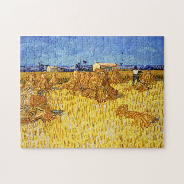 Vincent van Gogh - Harvest in Provence Jigsaw Puzzle (Horizontal)