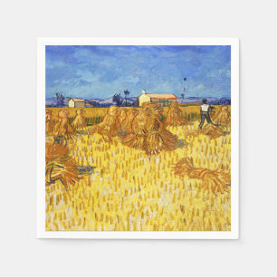 Vincent van Gogh - Harvest in Provence Napkin