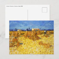 Vincent van Gogh - Harvest in Provence