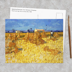 Vincent van Gogh - Harvest in Provence Postcard