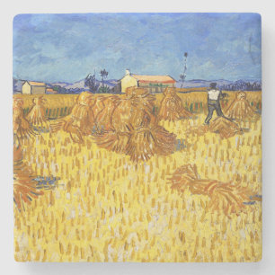 Vincent van Gogh - Harvest in Provence Stone Coaster