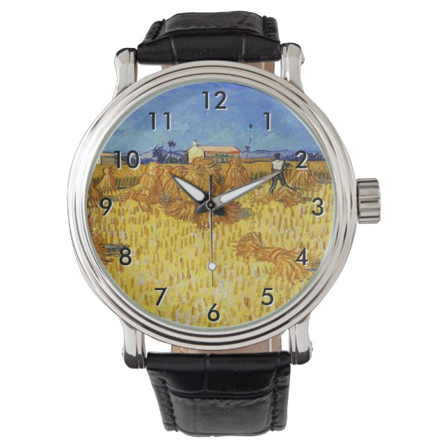 Vincent van Gogh - Harvest in Provence Watch (Front)